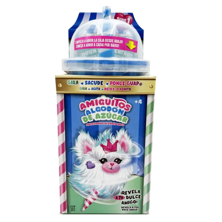 Amiguitos Algodón de Azúcar Peluche con Accesorios Varios Modelos