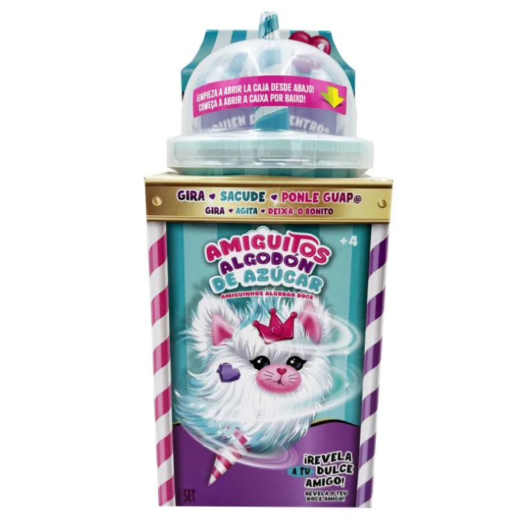 Amiguitos Algodón de Azúcar Peluche con Accesorios Varios Modelos