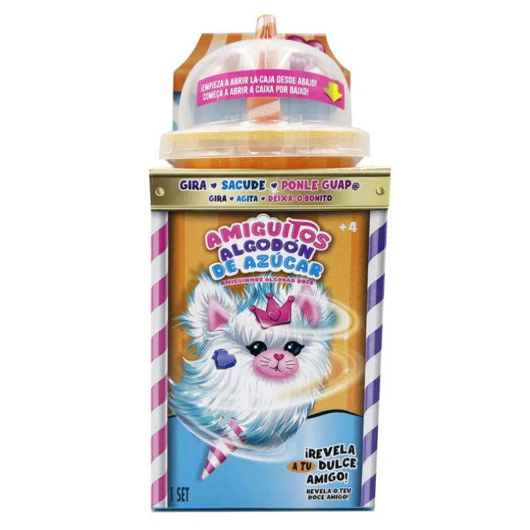 Amiguitos Algodón de Azúcar Peluche con Accesorios Varios Modelos