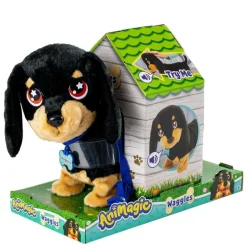 Animagic Peluche Waggles Mi Perrito Salchicha