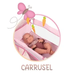 Armario Cambiador de Muñecas Plegable con Accesorios Rabbit