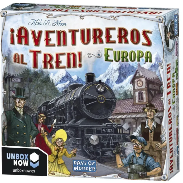 Asmodee ¡Aventureros al Tren! Europa Juego de Mesa