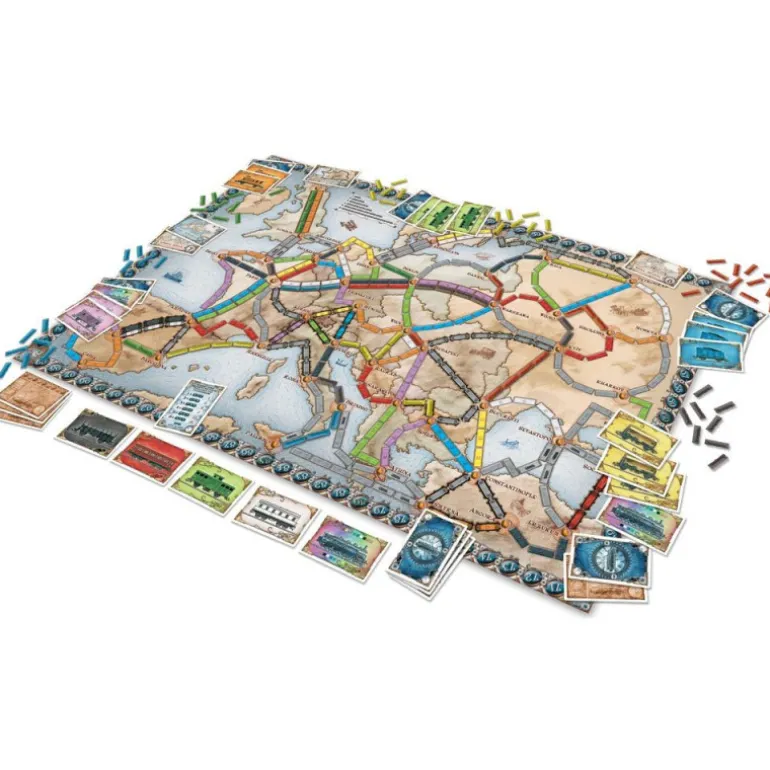 Asmodee ¡Aventureros al Tren! Europa Juego de Mesa
