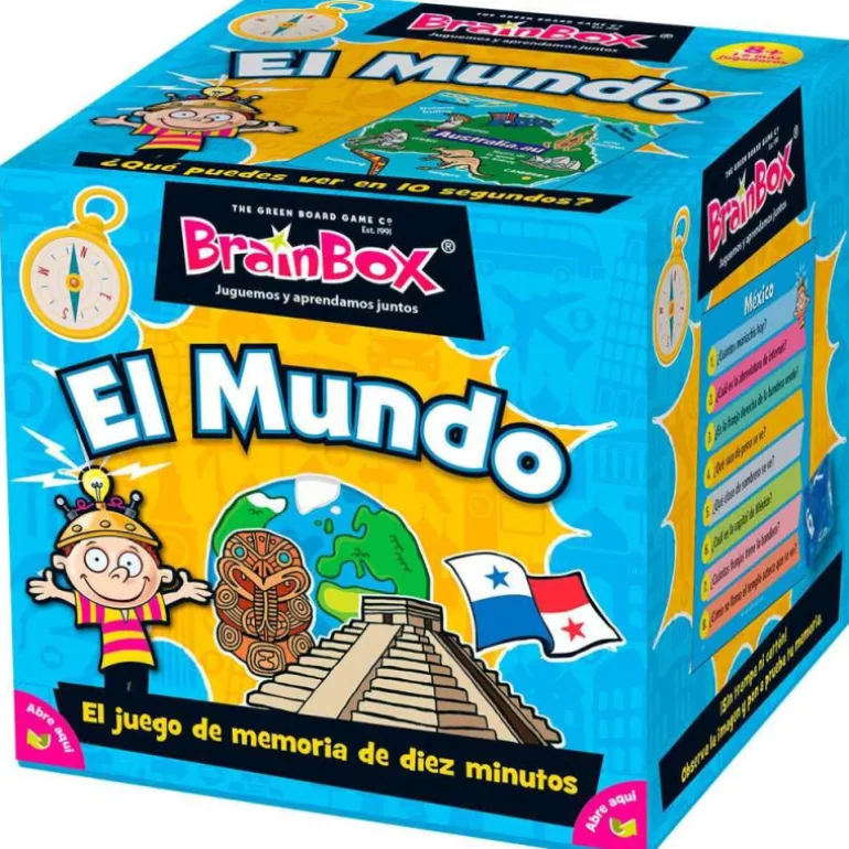 Asmodee BrainBox El Mundo Juego de Mesa