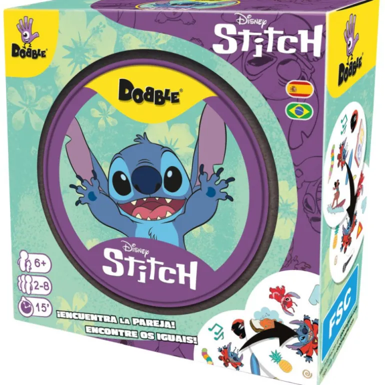 Asmodee Dobble Lilo y Stitch Juego de Mesa
