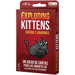 Asmodee Exploding Kittens Edición Dos Jugadores Juego de Mesa