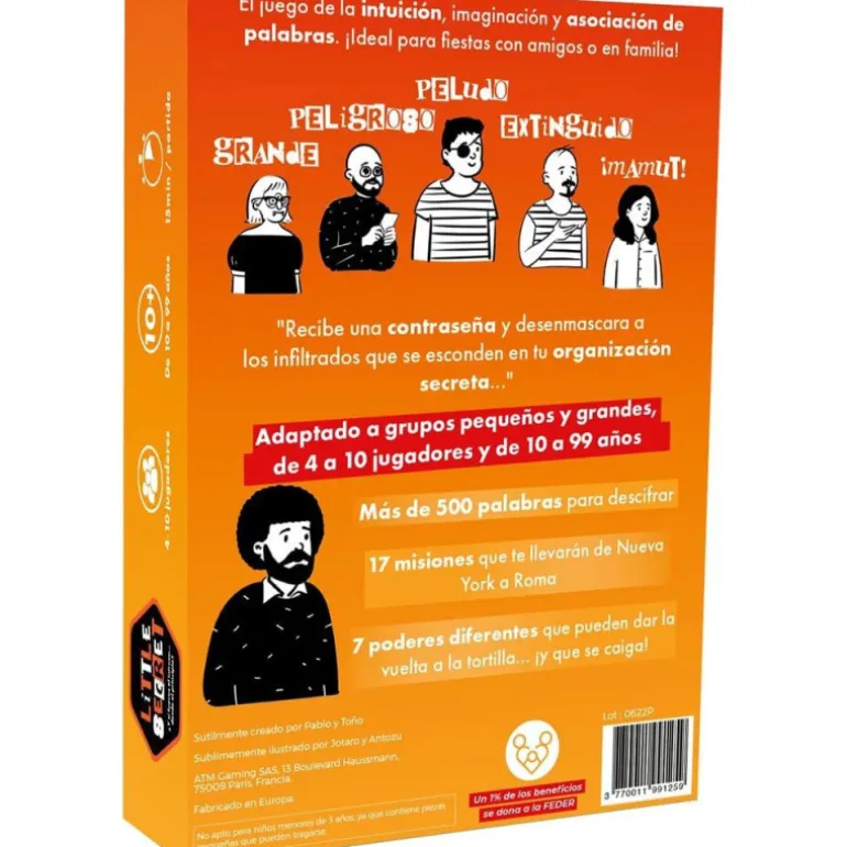 Asmodee Little Secret Juego de Mesa