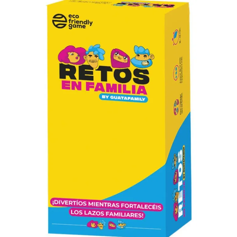 Asmodee Retos en Familia - By Guatafamily Juego de Mesa