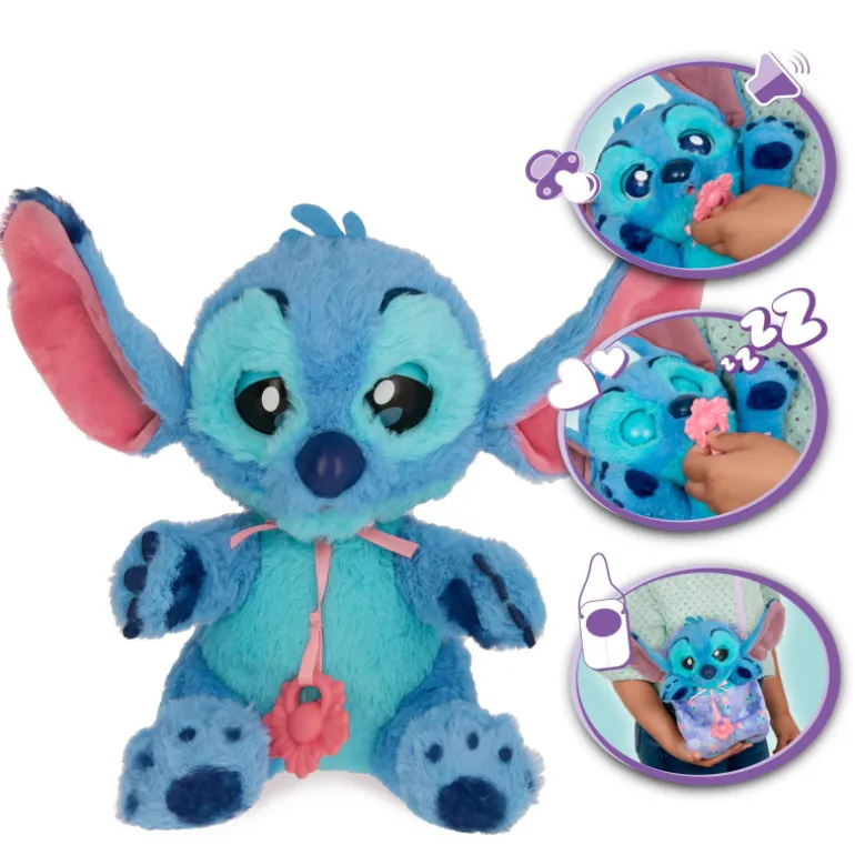 Baby Paws Love & Care Peluche Stitch