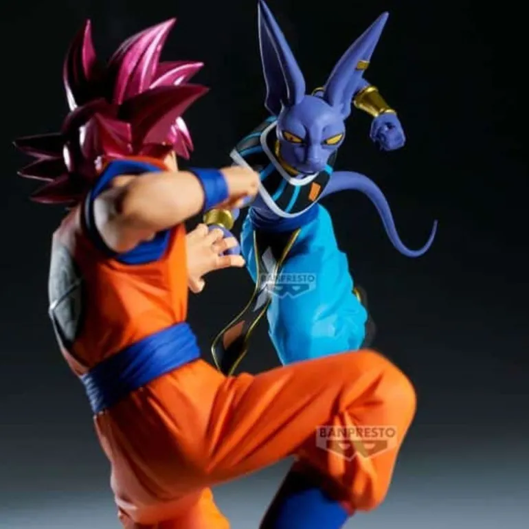Banpresto Dragon Ball Super Figura Beerus (Vs Goku Super Saiyan God) Match Makers