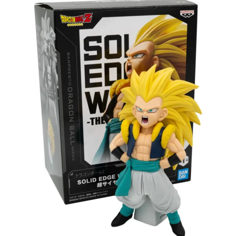 Banpresto Dragon Ball Z Figura Gotenks Super Saiyan 3 Solid Edge Works