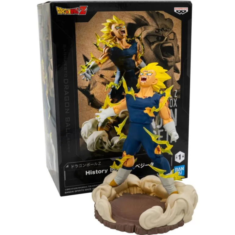 Banpresto Dragon Ball Z Figura Majin Vegeta History Box
