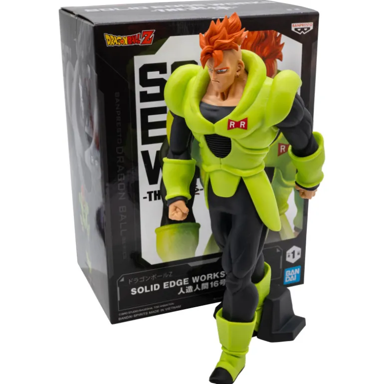 Banpresto Dragon Ball Z Solid Edge Works Figura Android 16
