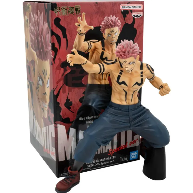 Banpresto Jujutsu Kaisen Figura Sukuna Maximatic Special