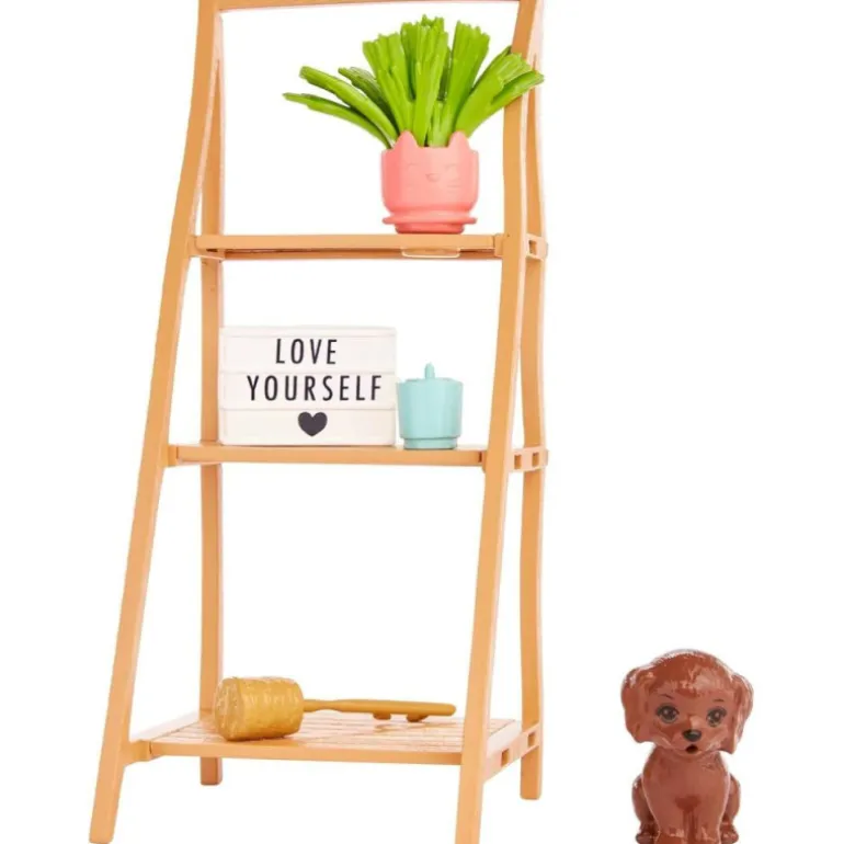 Barbie Bienestar Muñeca Rubia con Bañera