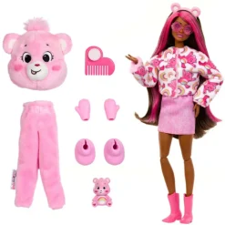 Barbie Cutie Reveal Care Bears Muñeca Mimosa y Accesorios