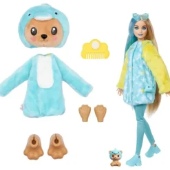 Barbie Cutie Reveal Serie Disfraces Osito Delfín