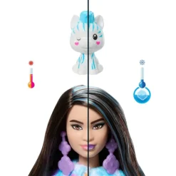 Barbie Cutie Reveal Sueños de Colores Muñeca Cebra