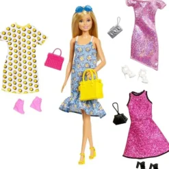 Barbie Fashionista con 4 Modas
