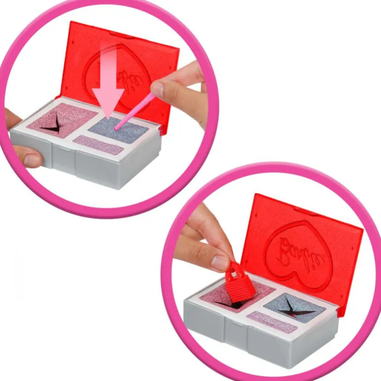 Barbie Muñeca Pink Sparkle de la Serie Glam Party de Party Unboxed y Accesorios