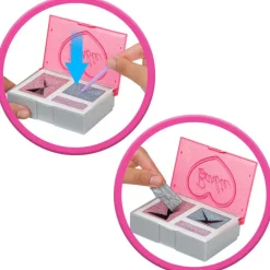 Barbie Muñeca Pink Sparkle de la Serie Glam Party de Party Unboxed y Accesorios