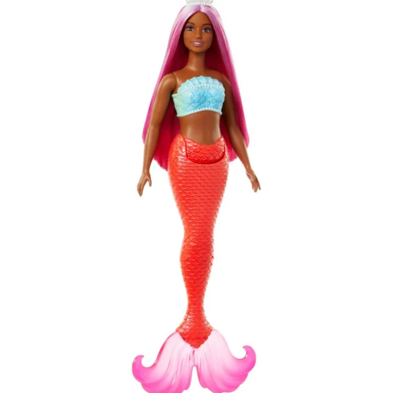 Barbie Muñeca Sirena con Cola Rígida Varios Modelos