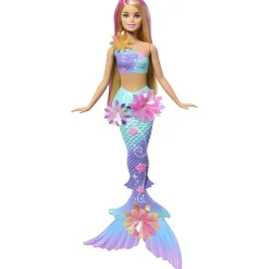 Barbie Muñeca Sirena Mágica de Flores