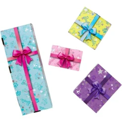 Barbie Party Unboxed Muñeca Morada con 10 Sorpresas