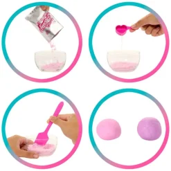 Barbie Party Unboxed Muñeca Morada con 10 Sorpresas