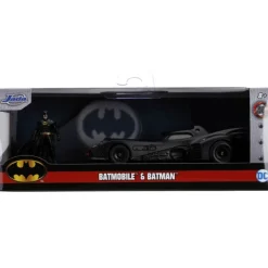 Batman Batmóvil Metal de la Película de 1989 y Figura Batman Colección