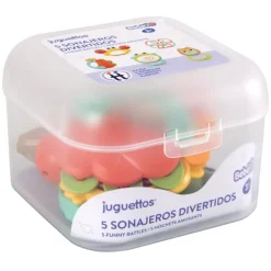 Bebé Vip 5 Sonajeros Divertidos