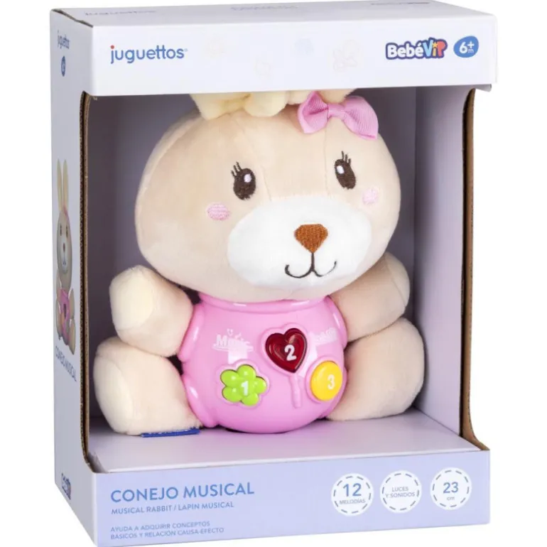 Bebé Vip Conejo Musical