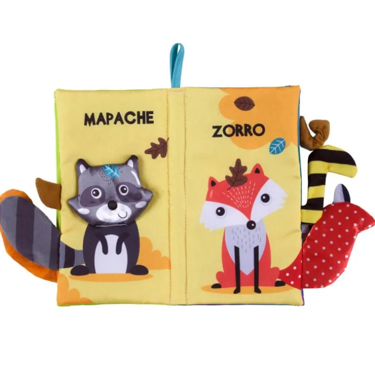 Bebé Vip Libro Texturas Animalitos