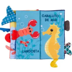 Bebé Vip Libro Texturas Marino