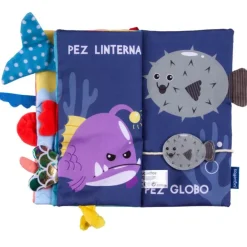 Bebé Vip Libro Texturas Marino
