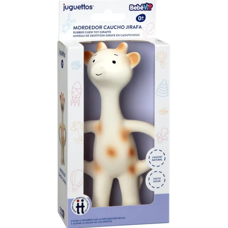 Bebé Vip Mordedor Caucho Jirafa