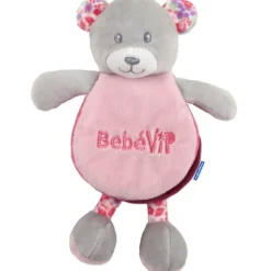 Bebé Vip Osito Libro Blandito Rosa