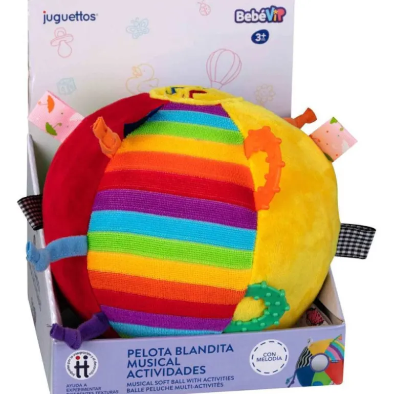 Bebé Vip Pelota Blandita Musical Con Actividades
