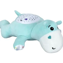 Bebé Vip Proyector Musical Hipopótamo Azul