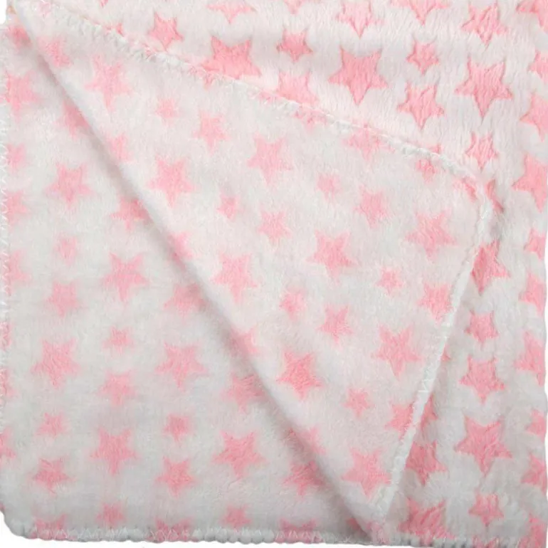 Bebé Vip Set de Paseo con DouDou y Manta Rosa