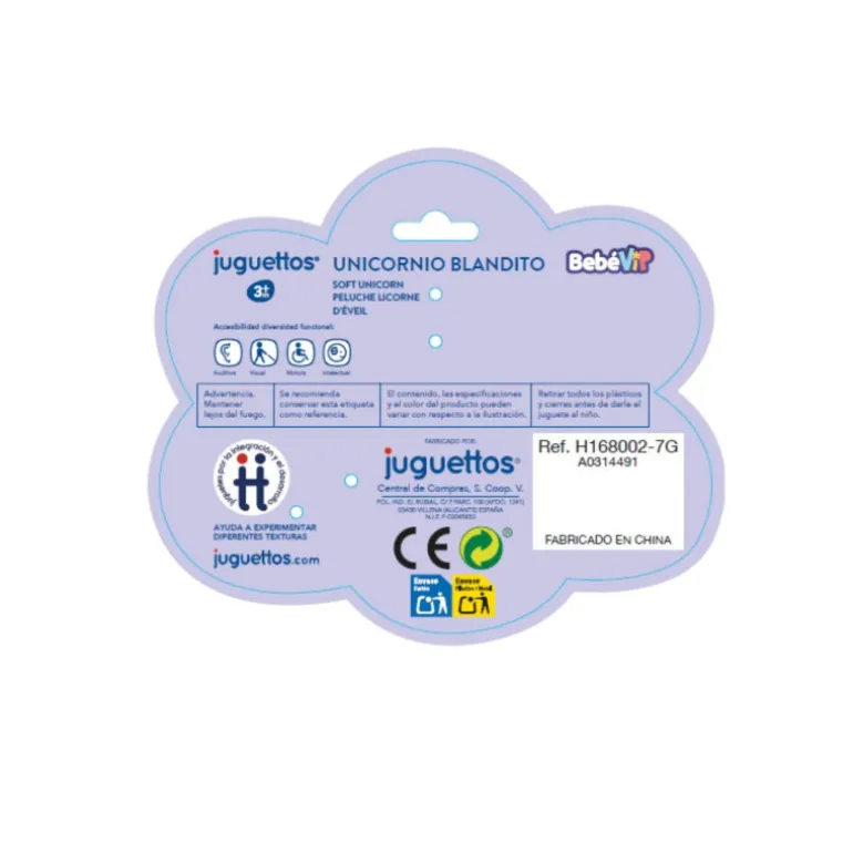 Bebé Vip Unicornio Blandito