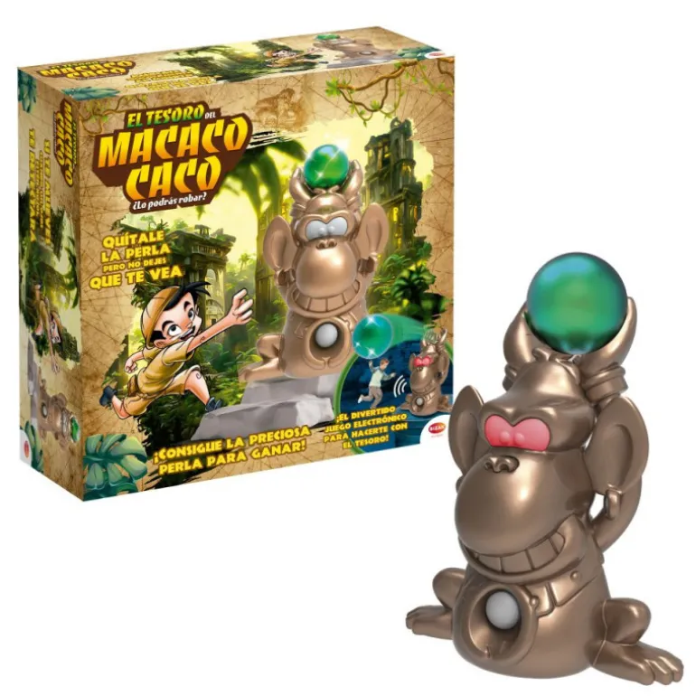 Bizak El Tesoro del Macaco Cao Juego de Mesa