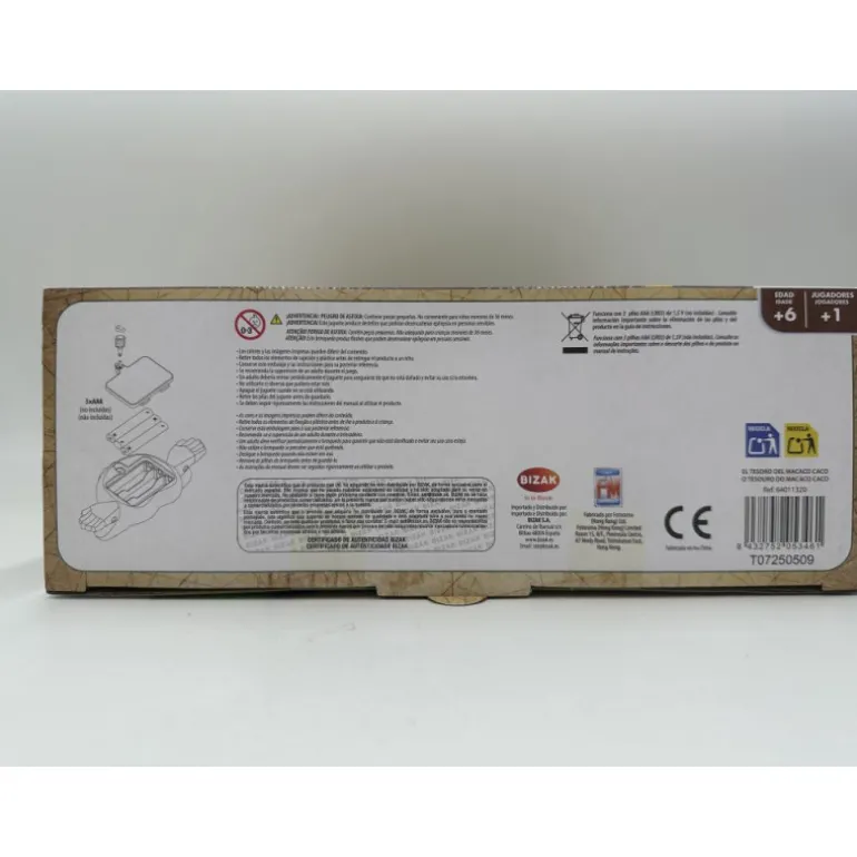 Bizak El Tesoro del Macaco Cao Juego de Mesa