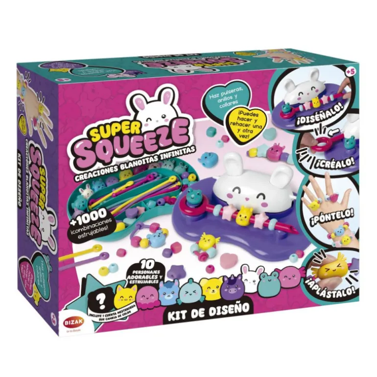 Bizak Super Squeeze Creaciones Blanditas Infinitas Kit de Diseño