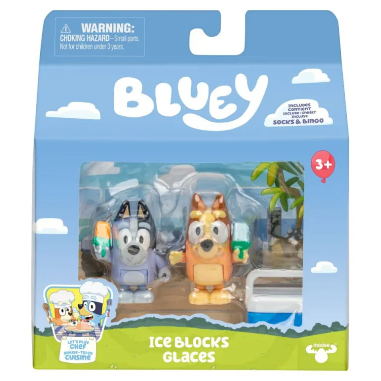 Bluey Let's Play Chef Pack Figuras y Accesorios Varios Modelos