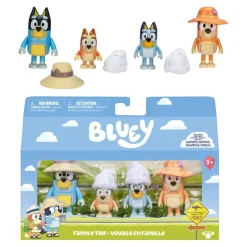 Bluey Pack 4 Figuras Varios Modelos