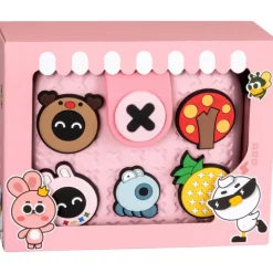 Bolso Cuadrado Rosa Goma Eva