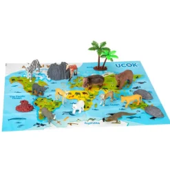 Bote Animales Salvajes 50 Piezas