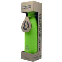 Botella Termo Verde Flúor