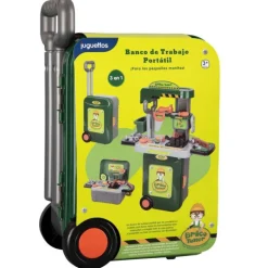 Bricotaller Banco de Trabajo Portátil 3 en 1